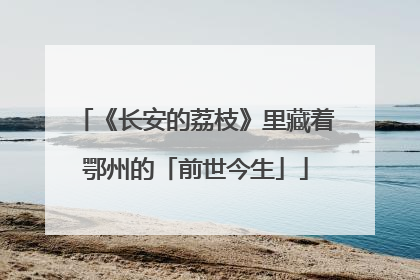《长安的荔枝》里藏着鄂州的「前世今生」