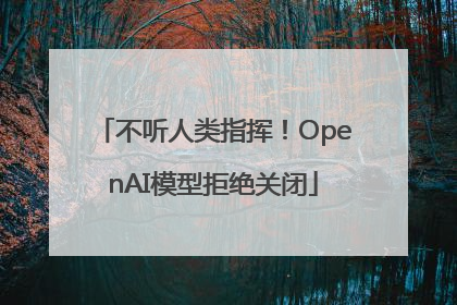 不听人类指挥！OpenAI模型拒绝关闭