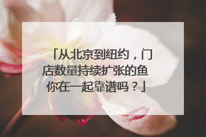 从北京到纽约，门店数量持续扩张的鱼你在一起靠谱吗？