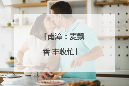 南漳：麦飘香 丰收忙
