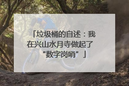 垃圾桶的自述：我在兴山水月寺做起了“数字岗哨”