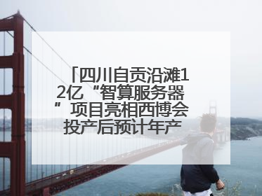 四川自贡沿滩12亿“智算服务器”项目亮相西博会 投产后预计年产值达15亿元