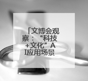 文博会观察：“科技+文化”AI应用场景吸睛