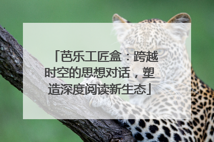芭乐工匠盒：跨越时空的思想对话，塑造深度阅读新生态