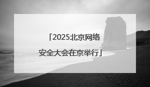 2025北京网络安全大会在京举行
