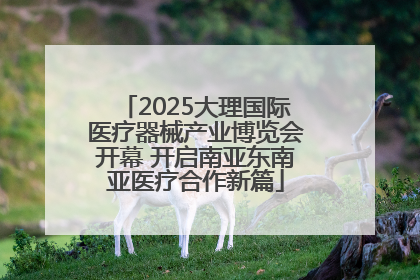 2025大理国际医疗器械产业博览会开幕 开启南亚东南亚医疗合作新篇